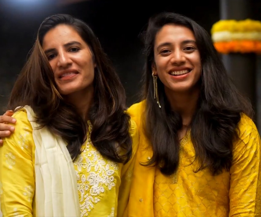 India Women's Team Diwali Celebration