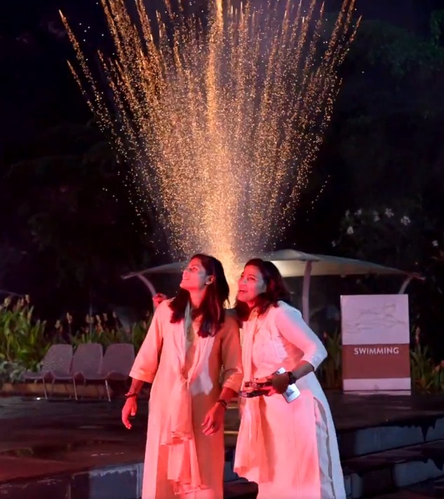 India Women's Team Diwali Celebration
