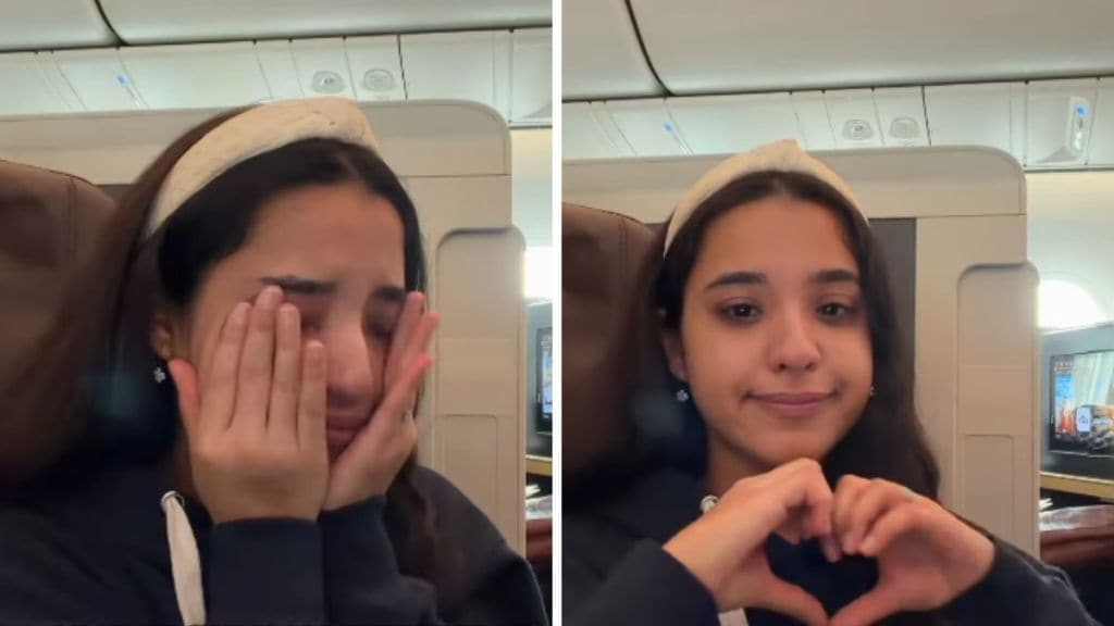 Indian Young Lady Returns From US After Laid Off From Work Video Goes Viral
