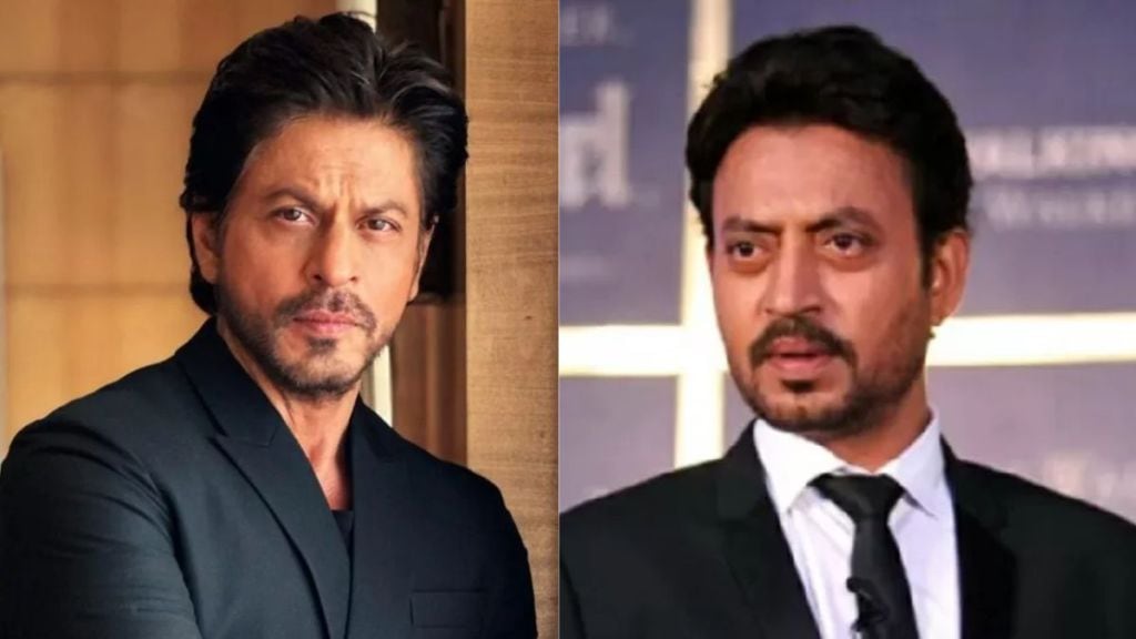 Irrfan Khan and Shah Rukh Khan