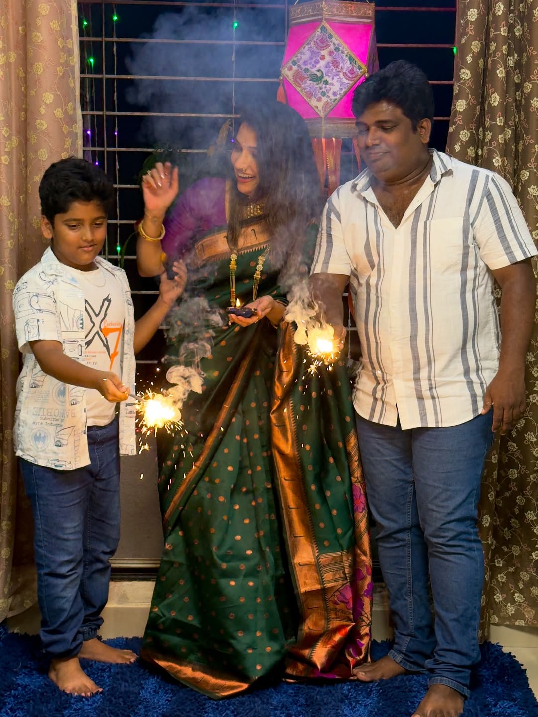 Jahnavi Killekar Diwali 