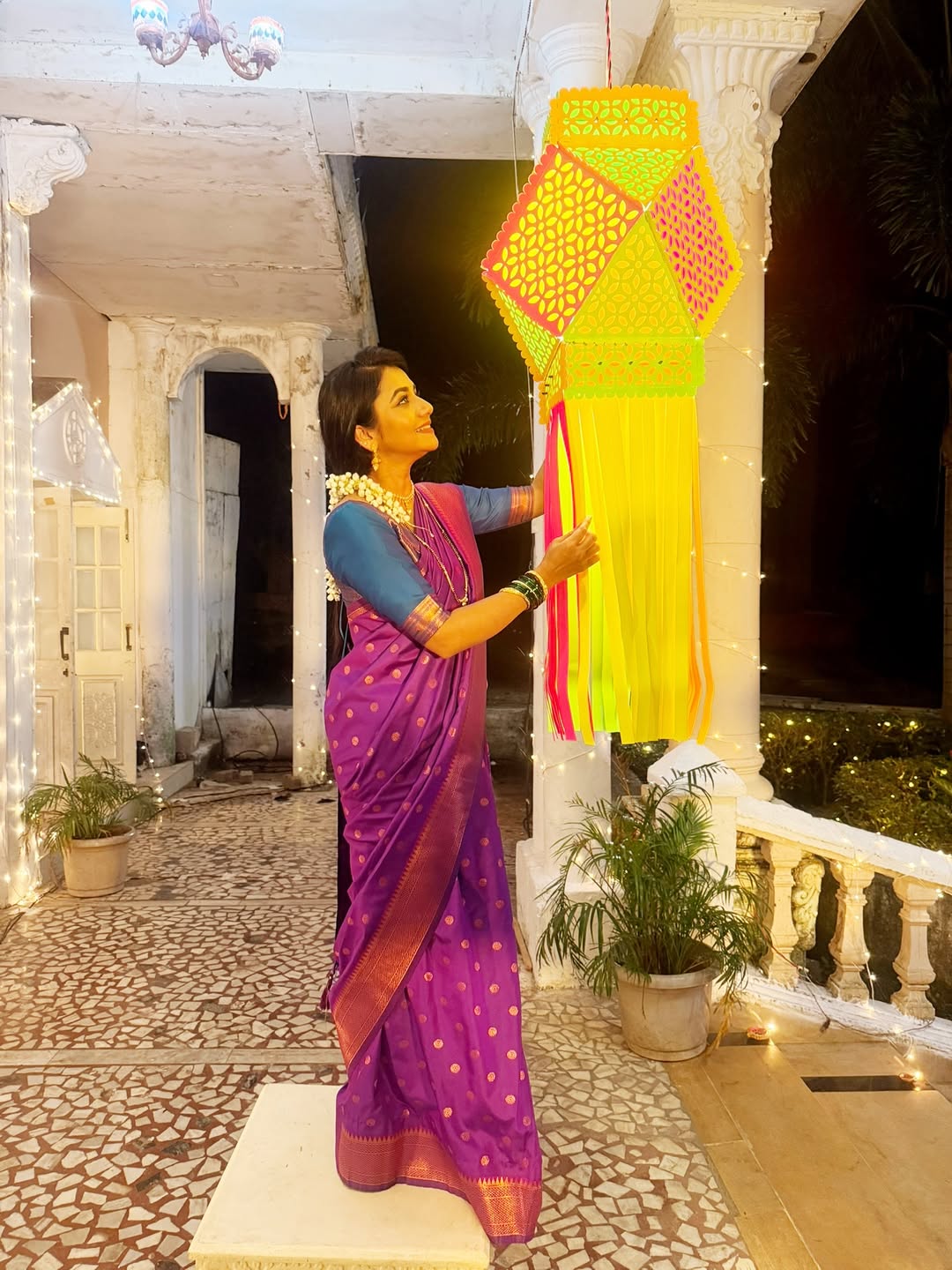 Jui Gadkari Diwali 2025 Celebration