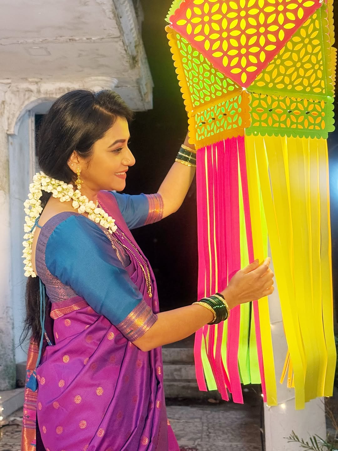 Jui Gadkari Diwali 2025 Celebration