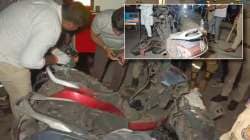 कानपूरमध्ये भर बाजारात मशिदीजवळ मोठा स्फोट, आठ जण जखमी