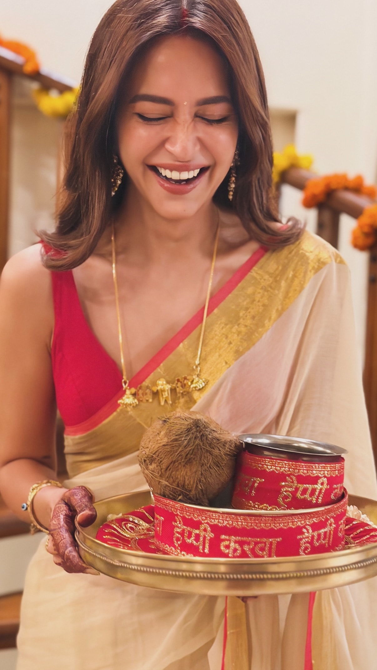 Karwa Chauth Bollywood Actress Celebration 2025
