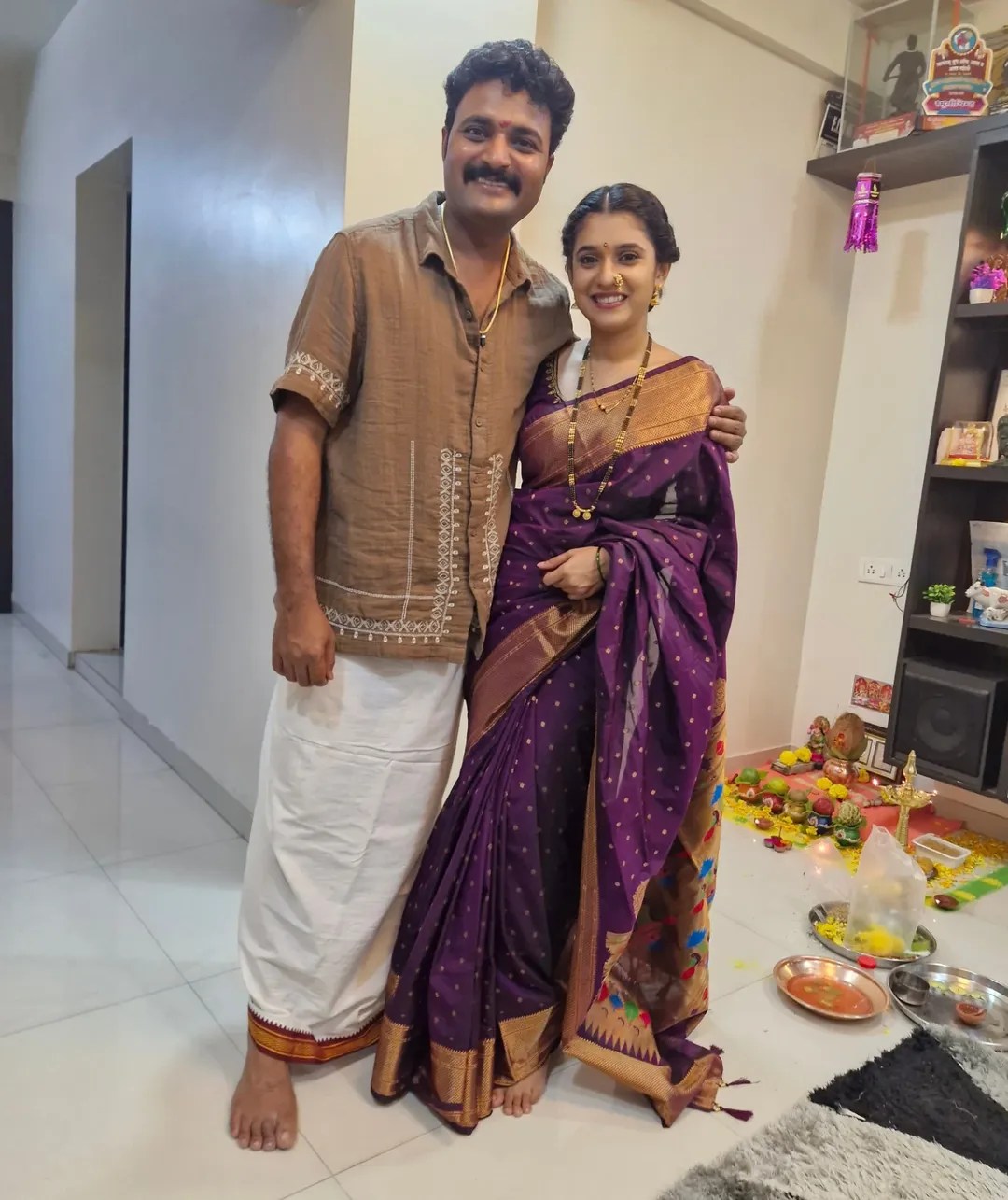 Kiran Gaikwad Vaishnavi Kalyankar Diwali 2025 