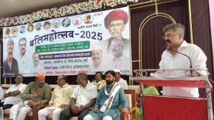 MLA Jitendra Awhad's strong attack on Manuwadi tendencies at the 17th Bali Festival in Wardha