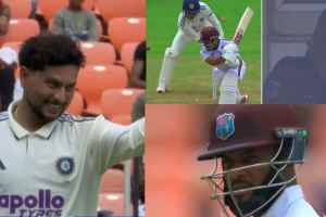 Kuldeep Yadav Bowled Shai Hope Surprise with perfect ball Darren Sammy Disappointed video