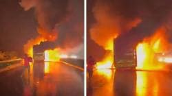 Kurnool Bus Fire : आंध्र प्रदेशात भीषण दुर्घटना; ४० प्रवाशांना घेऊन जाणाऱ्या बसला आग, ११ जणांचा मृत्यू