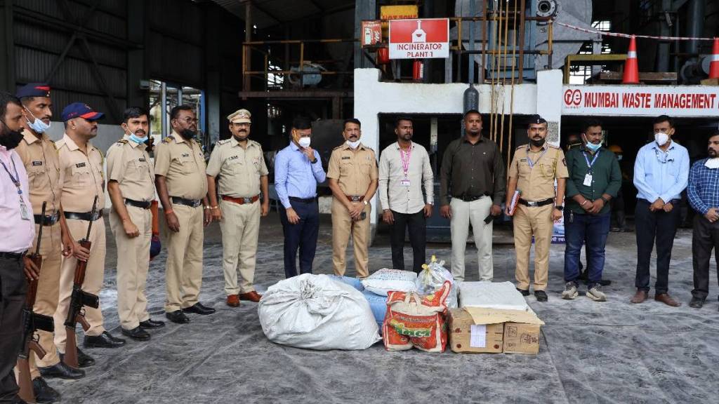 Mira Bhayandar Vasai Virar Police destroy seized drugs worth Rs 29 crore