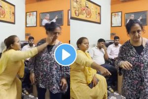 MNS worker slaps woman viral video