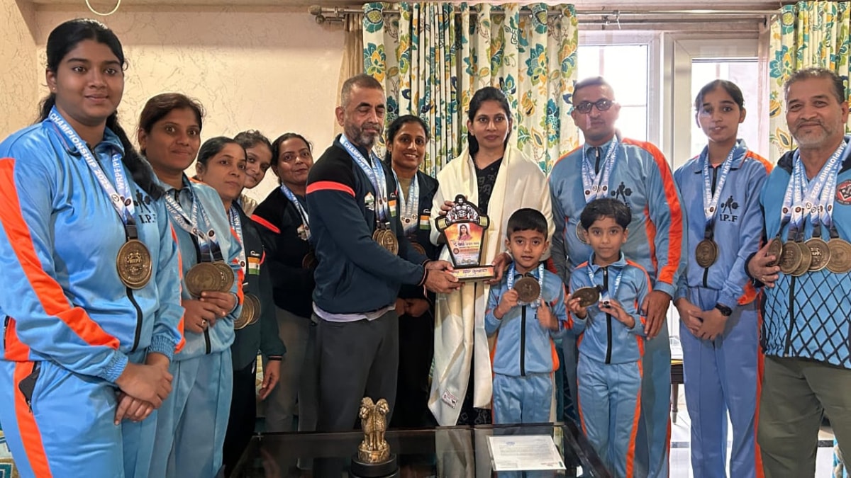 Maharashtra dombivli powerlifting champions national medals