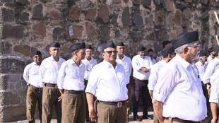 Muslim majority sensitive city of Malegaon RSS Centenary Celebrations Malegaon elderly Sangh volunteer Bansibhau Kankaria