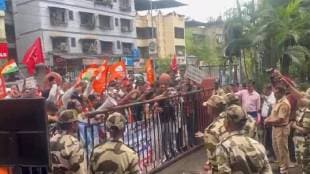 March for water in New Panvel by mahavikas aaghadi