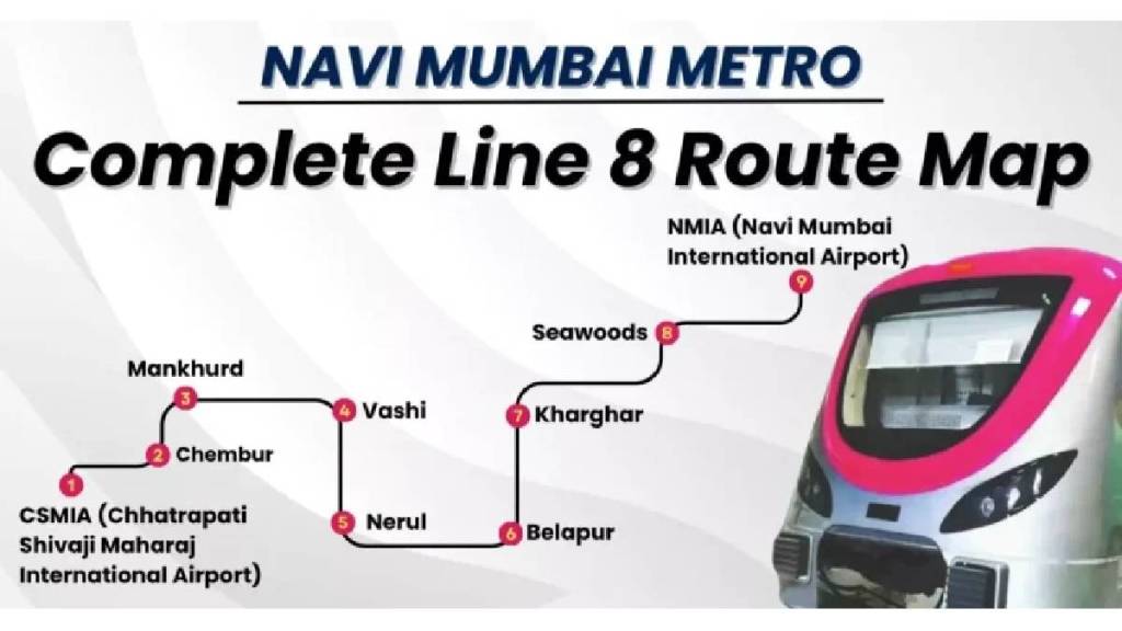 Mumbai Airport and Navi Mumbai Airport to be connected by Metro soon