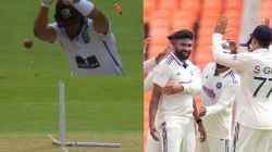 IND vs WI: सिराज काय चेंडू होता यार! थेट मिडल स्टंप उखाडला अन् किंग झाला क्लीन बोल्ड; VIDEO एकदा पाहाच