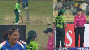 Muneeba Ali Run Out Controversy Deepti Sharma Perfect Throw Captain Fatima Clash with Umpires Video