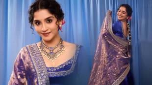shivani sonar Blue lehenga royal photoshoot