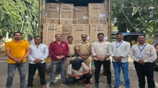driver caught with stolen refrigerators fridges lonikand police pune