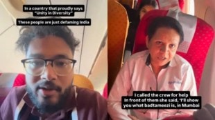 Air India Marathi Speaking Threat YouTuber language dispute Flight Kolkata Mumbai