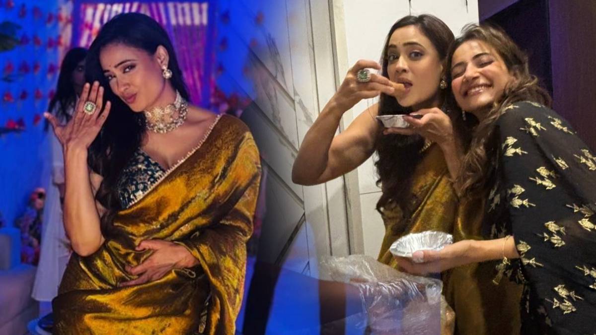 shweta tiwari diwali party photos