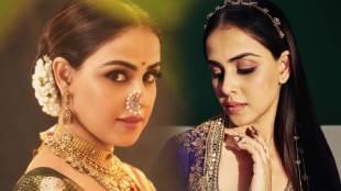 Genelia deshmukh diwali look