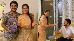 Amruta Deshmukh family celebration