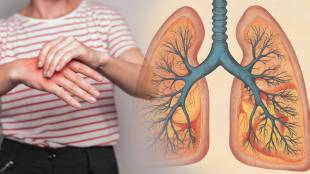 Lung cancer symptoms on fingers