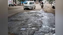 पिंपरीतील रस्त्यांची चाळण, दिवाळी…