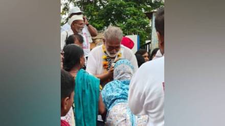 Hum Bharat Ke Log march, Tushar Gandhi foot march, social justice march India, Nagpur to Wardha march, constitutional protection rally, Maharashtra social movement 2025, grassroots leadership India, long-distance foot march India,
