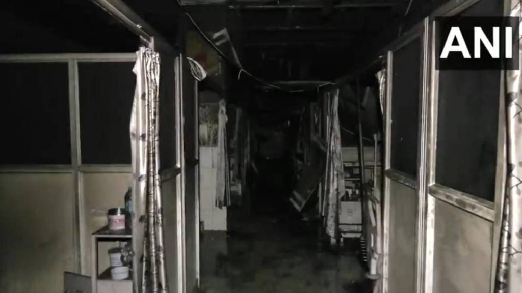 Jaipur SMS Hospital Fire News