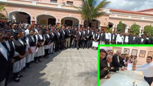 attack on CJI Bhushan Gavai , Amravati lawyer protest, judicial security India, Supreme Court attack news, advocate misconduct India,