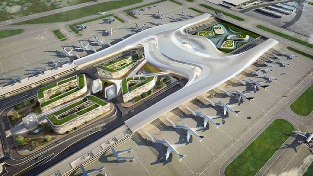 Navi Mumbai airport inauguration showcases BJP lotus influence amid Mahayuti coalition politics