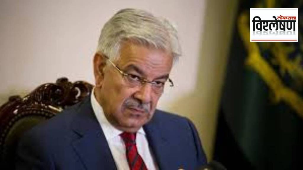 Pakistan defense minister Khwaja asif
