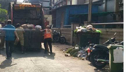 garbage dustbins news in marathi