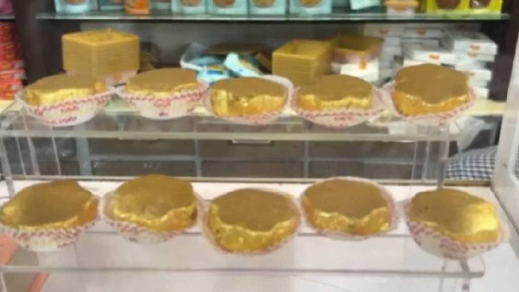 diwali amravati sweet shop launches 24 carat gold sweet
