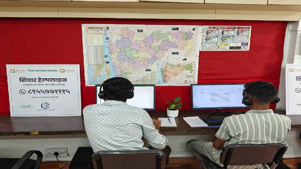 heavy rains and floods hit farmers shivar helpline aided 7 819 farmers