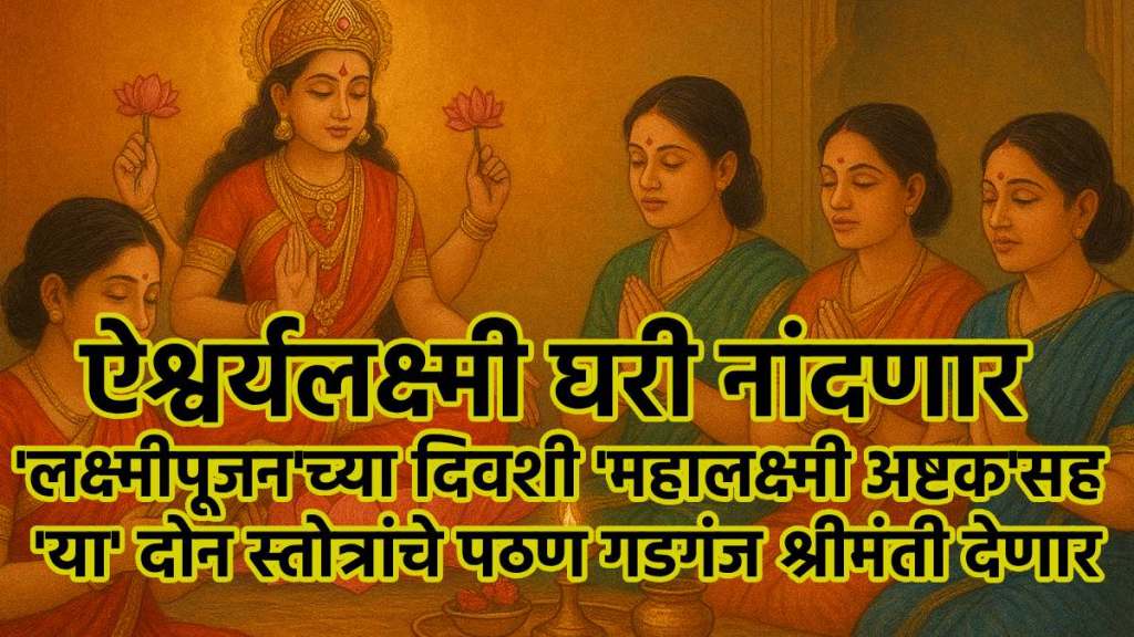 Laxmi Pujan 2025 read powerful stotram