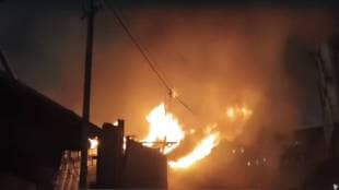 sandal shop caught fire in nalasopara