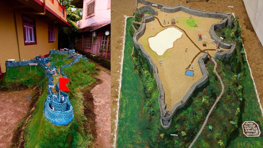 vasai virar Children eco friendly traditional Diwali forts attract attention