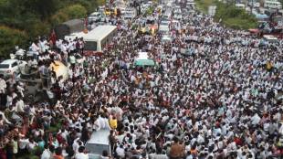 bachchu kadu protest nagpur