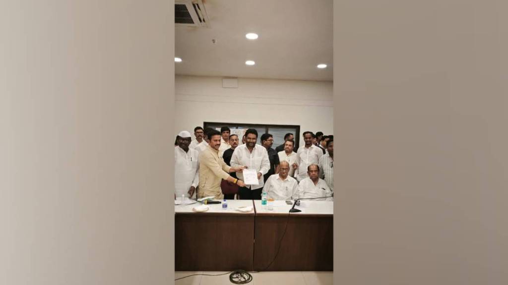 buldhana ncp Sharad Pawar changed district president naresh Shelke appointed buldhana ncp Sharad Pawar changed district president naresh Shelke appointed
