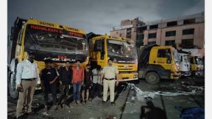 Navi Mumbai Police launched major campaign to remove illegal construction debris from mumbai via Atal Setu