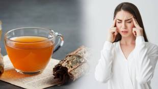 Herbal tea for headache relief