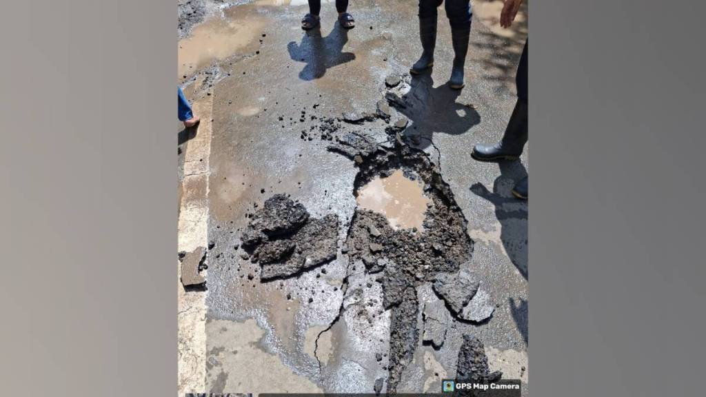 gas pipeline leakage in vasant nagari area of ​​nalasopara east