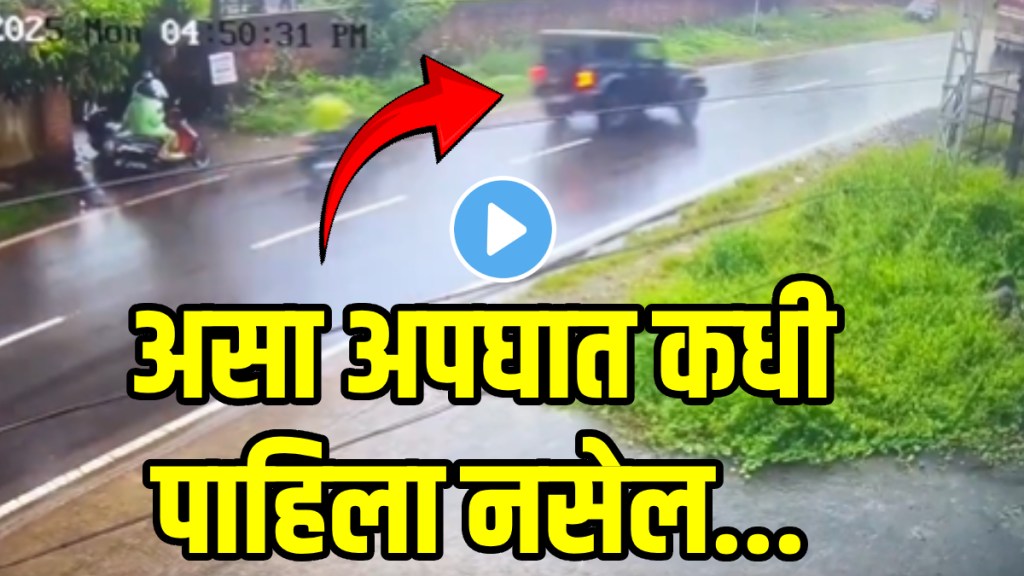 Overtaking accident video Whille Overtaking Bike Thar Collided With Truck Video Goes Viral On Social Media