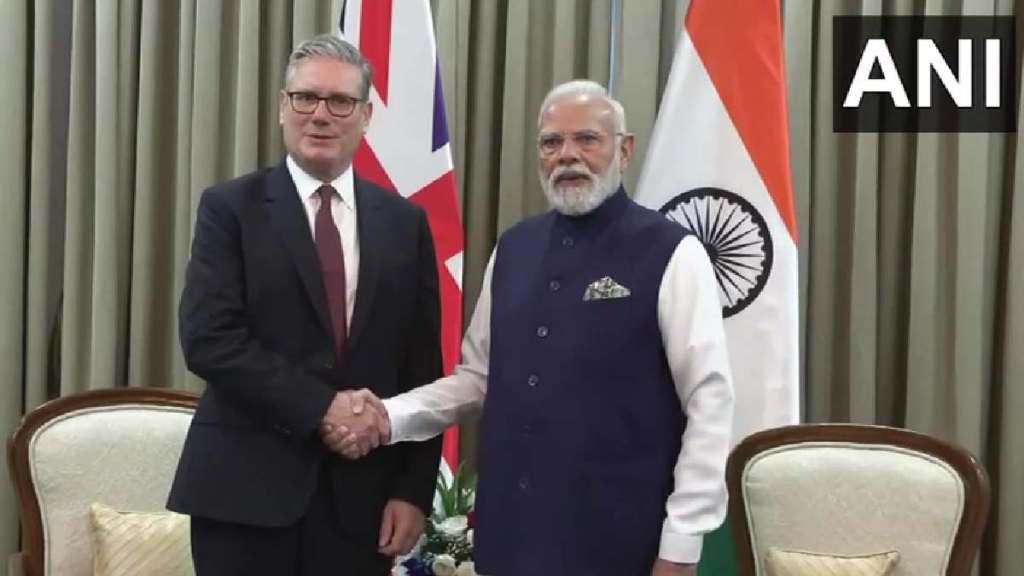 PM Narendra Modi Meets Keir Starmer