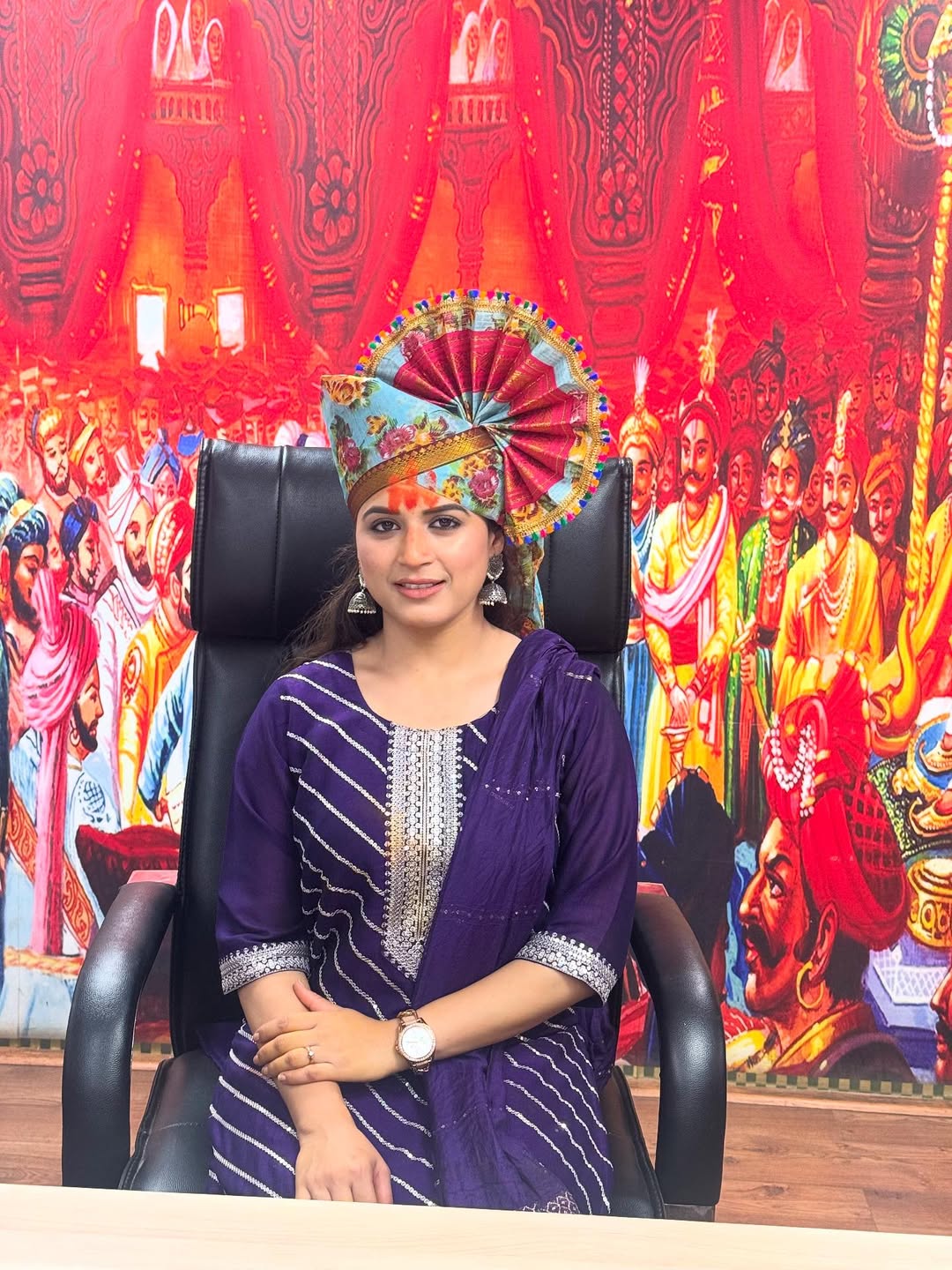 Prajakta Gaikwad Tuljapur Bhavani Temple