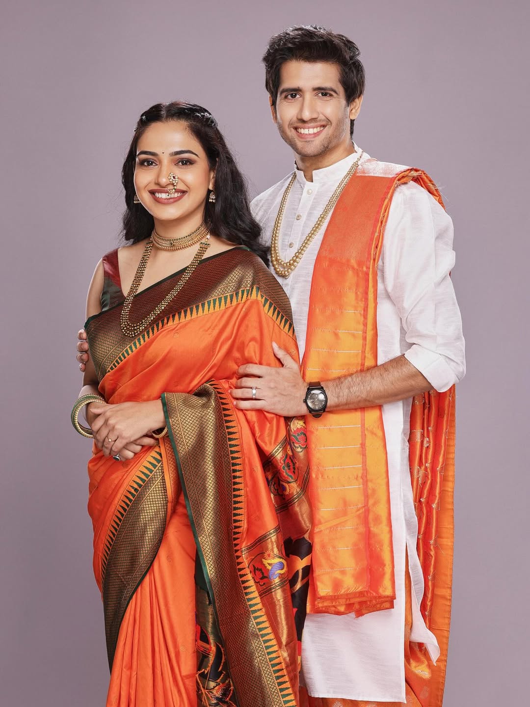 Pratiksha Shiwankar Neeraj Goswami Zee Marathi Awards 2025