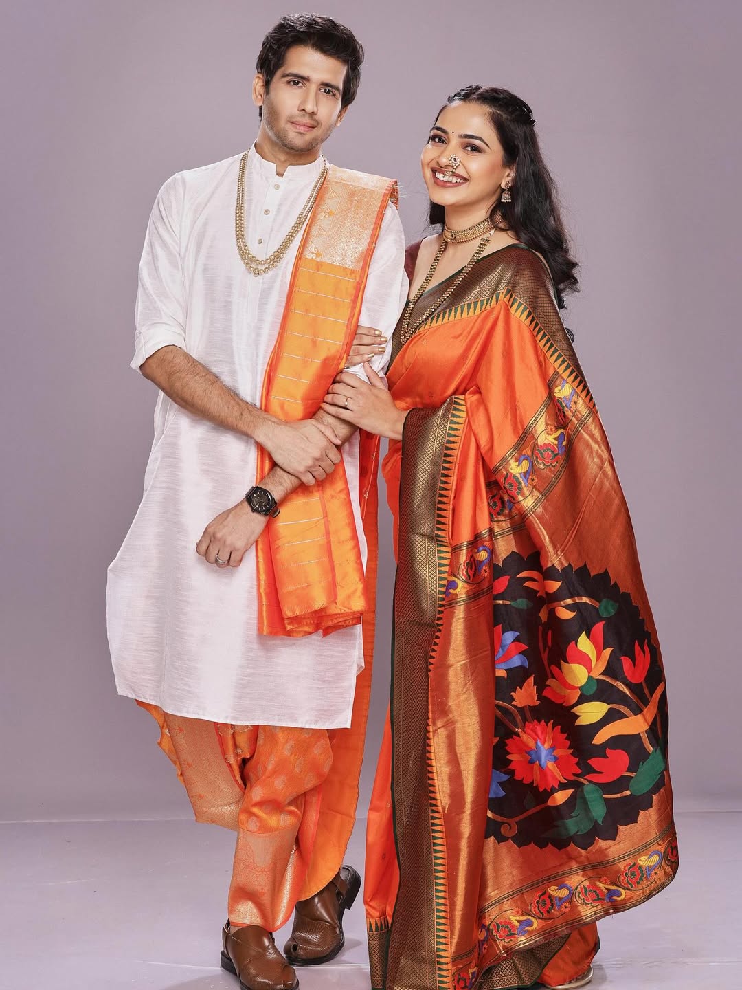 Pratiksha Shiwankar Neeraj Goswami Zee Marathi Awards 2025